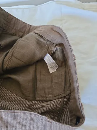 Pantalón Massimo Dutti Marrón Hombre