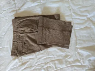 Pantalón Massimo Dutti Marrón Hombre