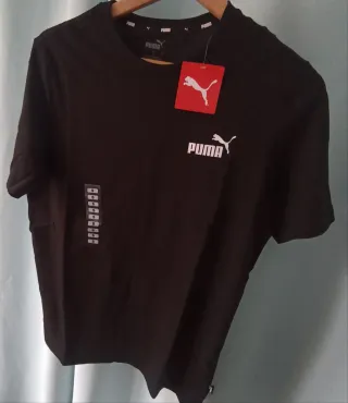 Camiseta Puma Negra Talla S