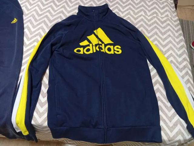 Chándal Adidas niño azul y amarillo, precio negoci