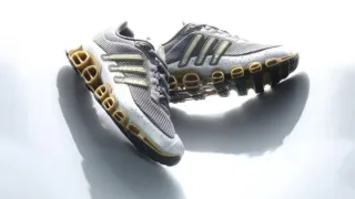 Adidas Botines Oro y Plata