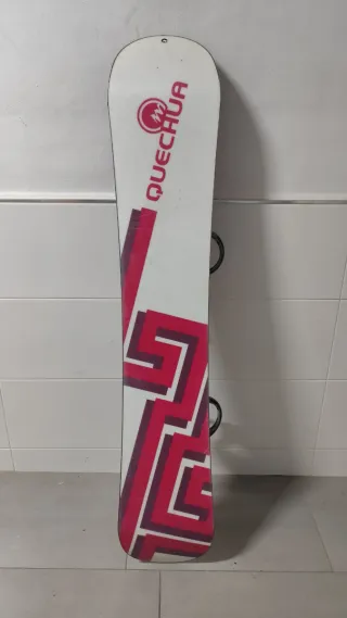 Tabla Snowboard Quechua con Fijaciones
