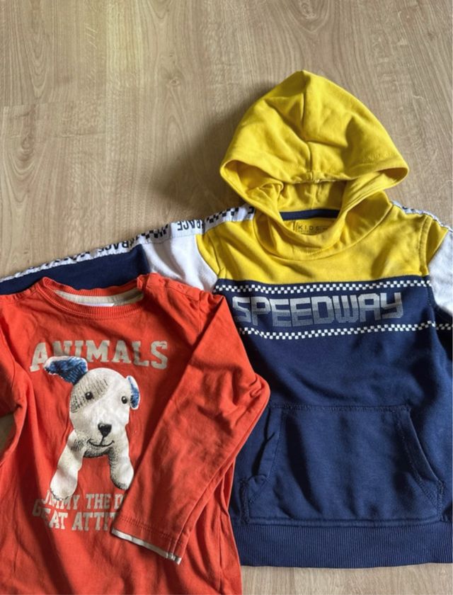 Lote Ropa 4 años: Sudadera y Camiseta