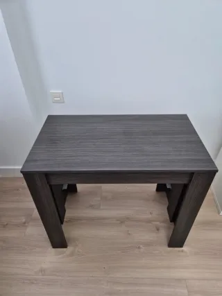 Mesa consola extensible madera