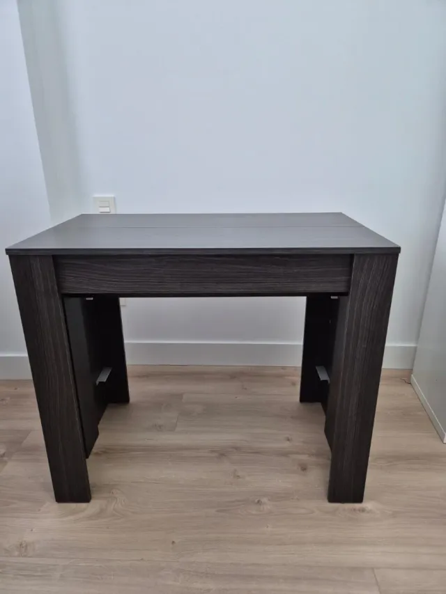 Mesa consola extensible madera