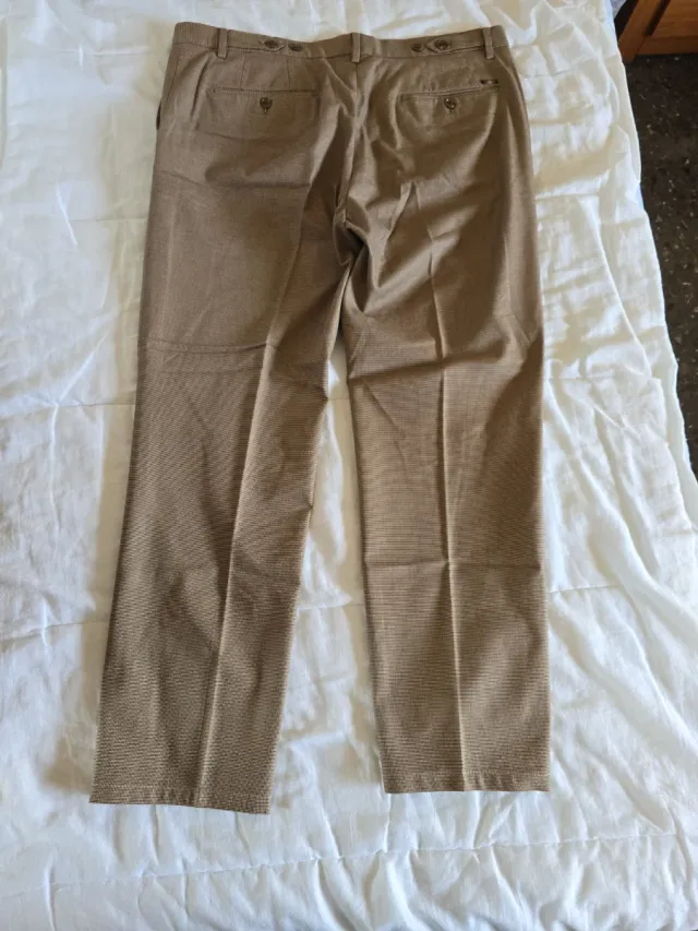 Pantalón Cortefiel Hombre Marrón