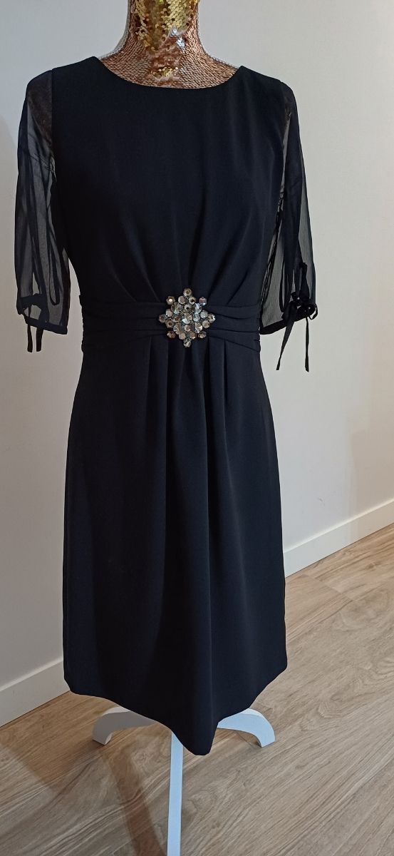 Vestido cóctel Adolfo Dominguez Negro