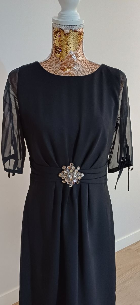 Vestido cóctel Adolfo Dominguez Negro