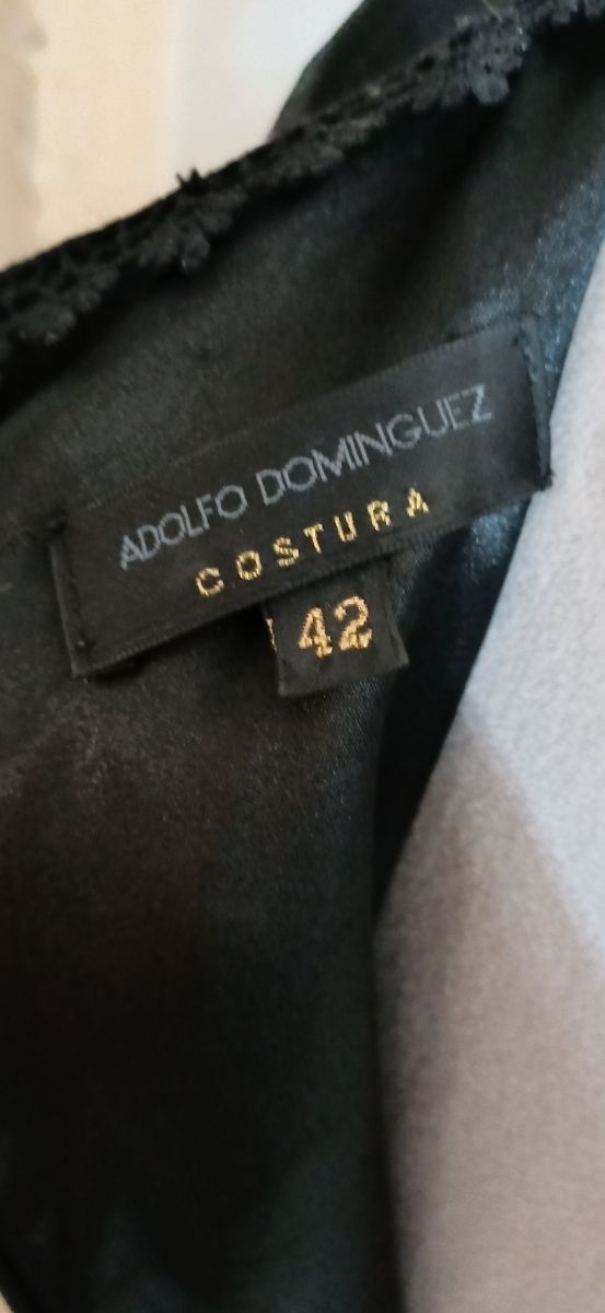 Vestido cóctel Adolfo Dominguez Negro