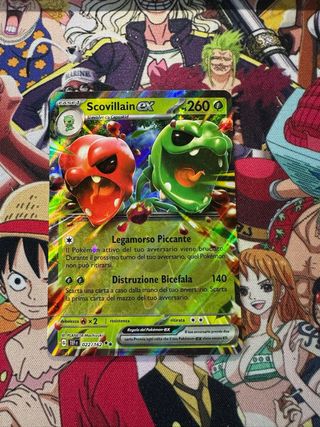 Scovillain EX TEF 022/162 Carta Pokémon