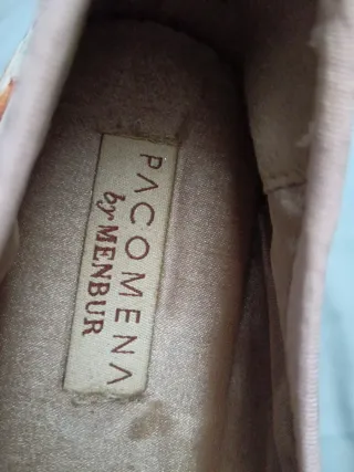 Bailarinas floreadas rosa talla 36