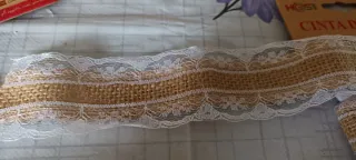 Merletti si juta x decorazioni