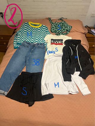 LOTES DE ROPA: Zara, Shein, Bershka, Adidas...