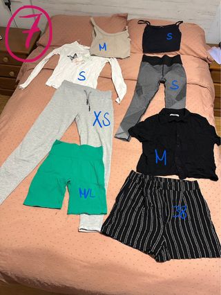 LOTES DE ROPA: Zara, Shein, Bershka, Adidas...