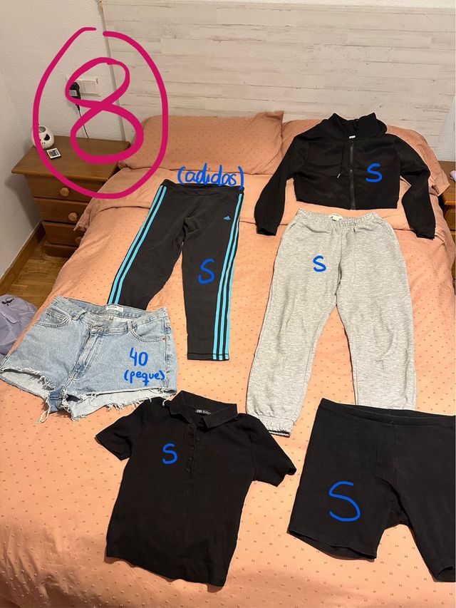 LOTES DE ROPA: Zara, Shein, Bershka, Adidas...
