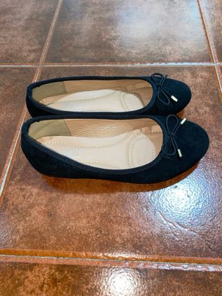 Bailarinas Niña Negras Talla 36