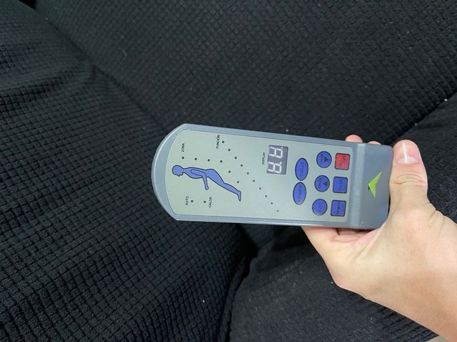 Sofá polipiel de masajes y reclinable