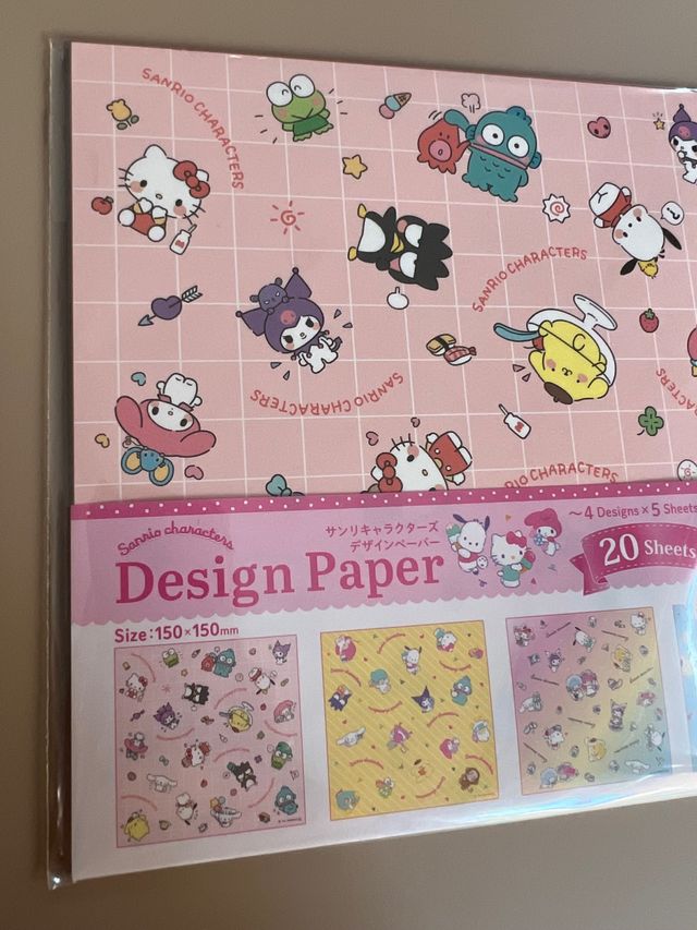 Origami de Diseño Sanrio Hello Kitty