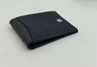 Portafoglio Anna Virgili Pelle Nera Uomo