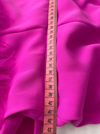 Vestido Matilde Cano Talla 42 Fucsia