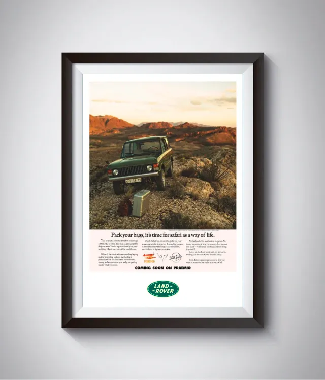 Lote 13 posters Land Rover