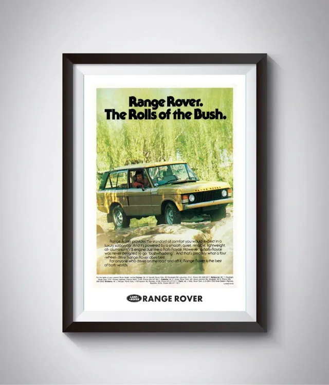 Lote 13 posters Land Rover
