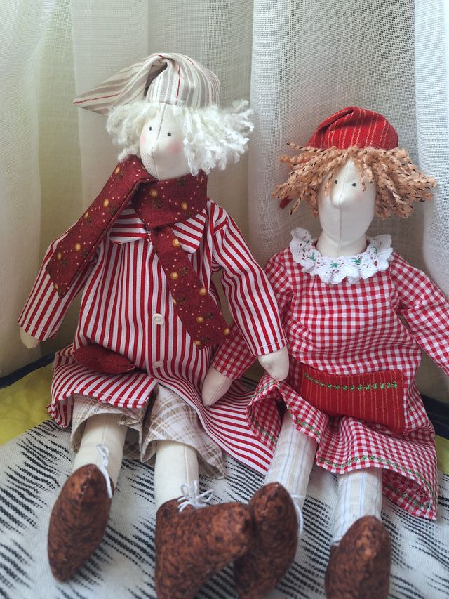 Muñecos Navidad Decoración patchwork