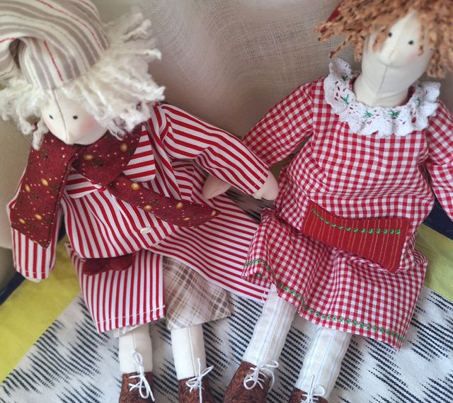 Muñecos Navidad Decoración patchwork