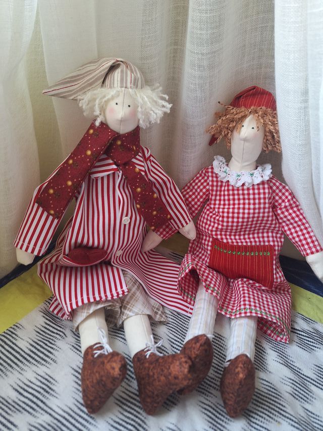 Muñecos Navidad Decoración patchwork