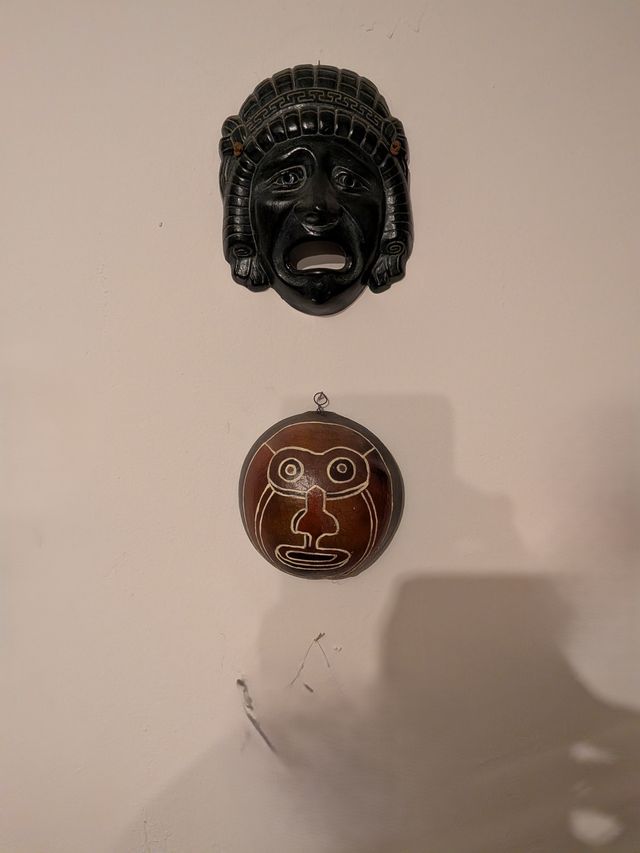 Máscaras decorativas de distintos países