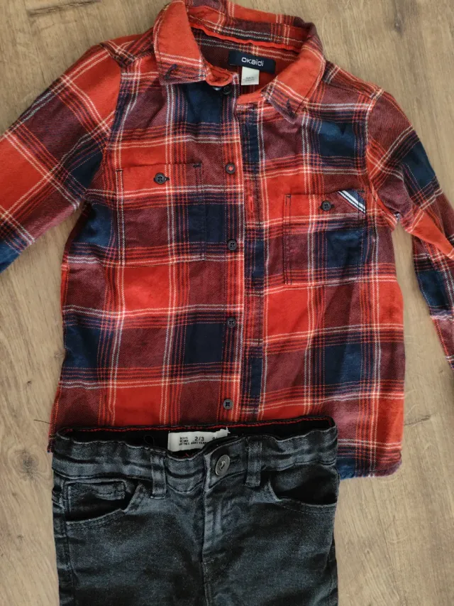Conjunto Camisa y Pantalón Niño