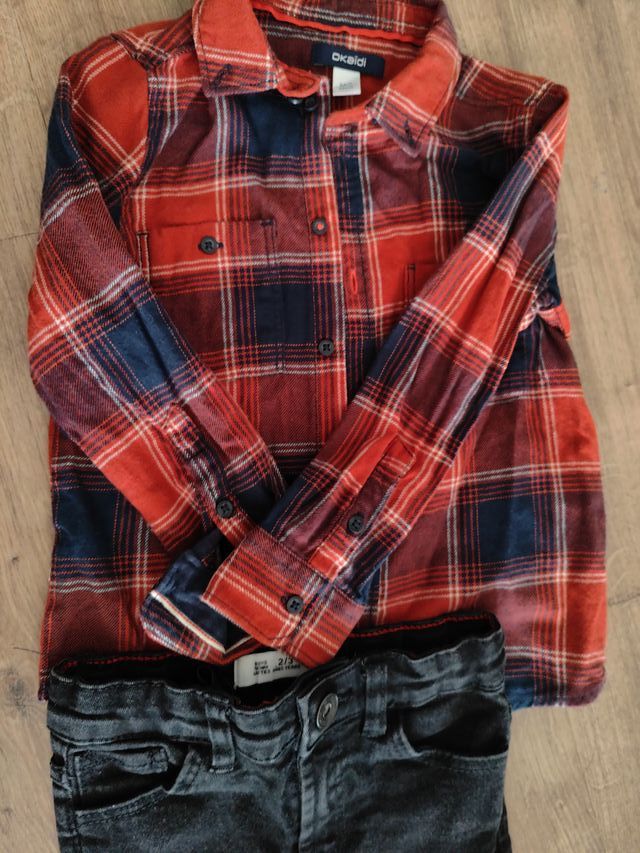 Conjunto Camisa y Pantalón Niño