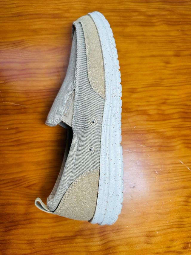 Mocasines Hombre Beige