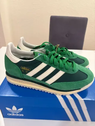 Zapatillas Adidas SL 72 Verde/Blanco
