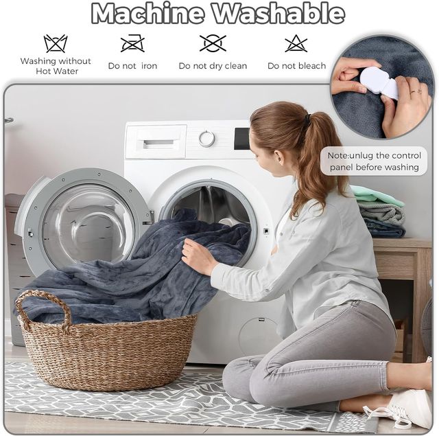 NUEVO - Manta Eléctrica Calentada 160x130cm