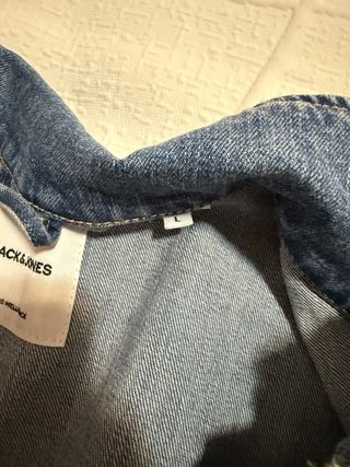 Chaqueta tejana Jack Jones azul