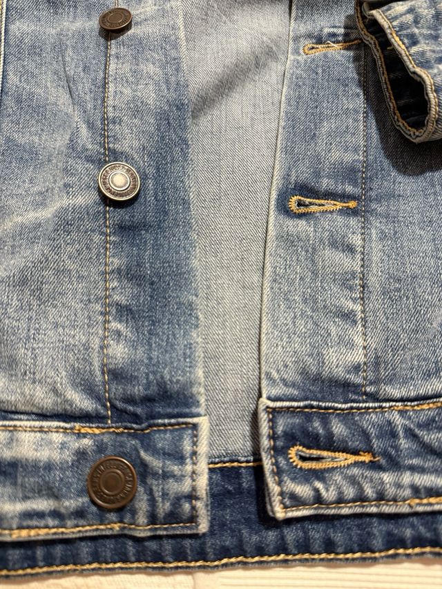 Chaqueta tejana Jack Jones azul