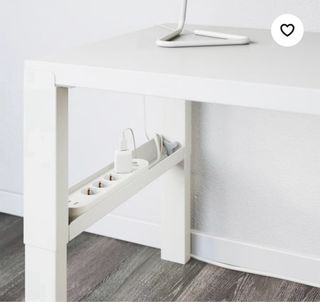 Mesa estudio infantil madera blanca