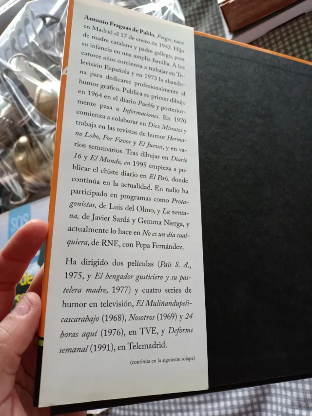 El libro de los 50 años de Forges (Ed. Espasa)