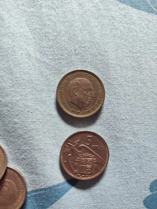 Conjunto de monedas de Franco