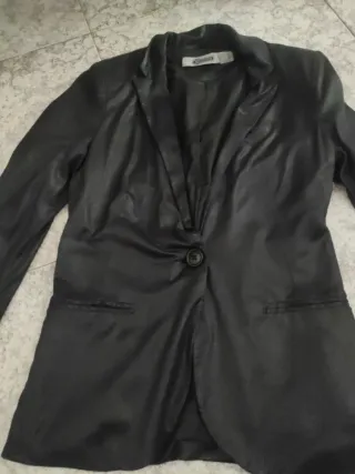 Chaqueta americana negra