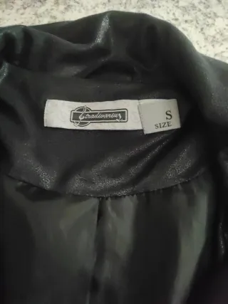 Chaqueta americana negra