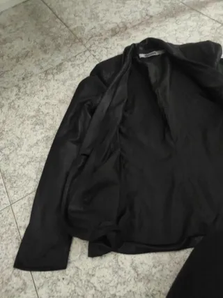 Chaqueta americana negra