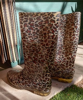 Botas impermeables para agua, camuflaje