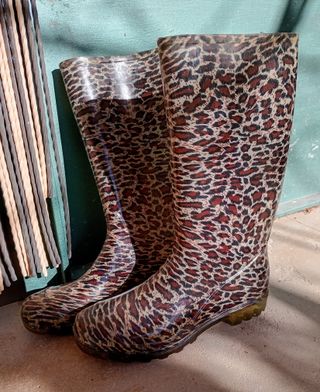 Botas impermeables para agua, camuflaje