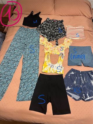 Lotes de ropa: Zara, Shein, Bershka, Adidas..