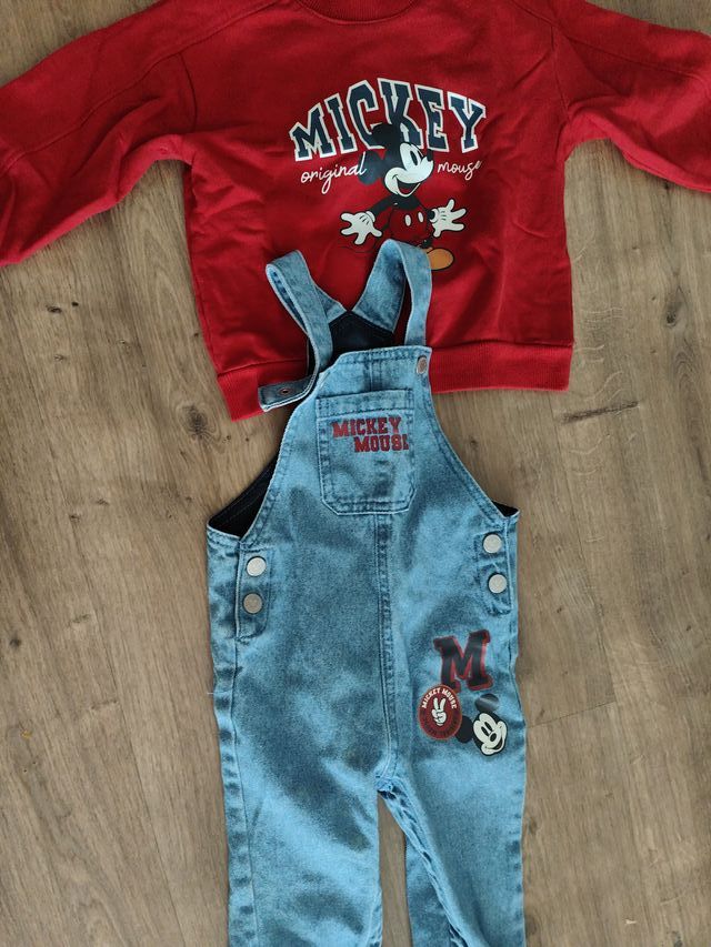 Conjunto Mickey Mouse niño rojo