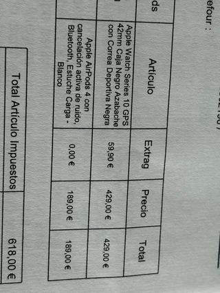 Apple Watch Series 10 GPS Negro
