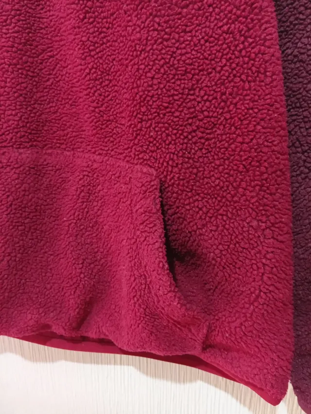 Foderino polare Nike Bordeaux Taglia L Oversize