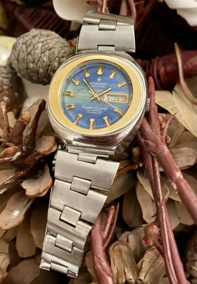 Orologio Automatico Radiant Blumar 25 Gioielli (UFO)